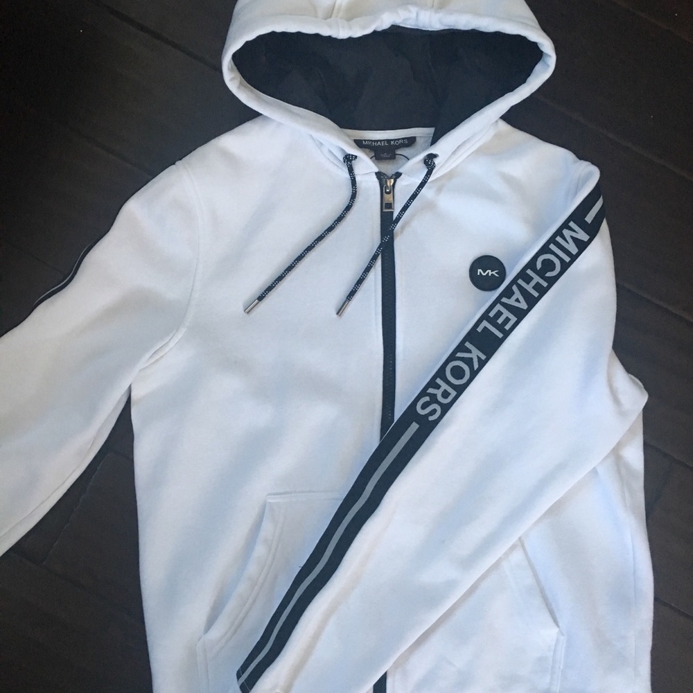 Michael Kors zip up hoodie jacket
